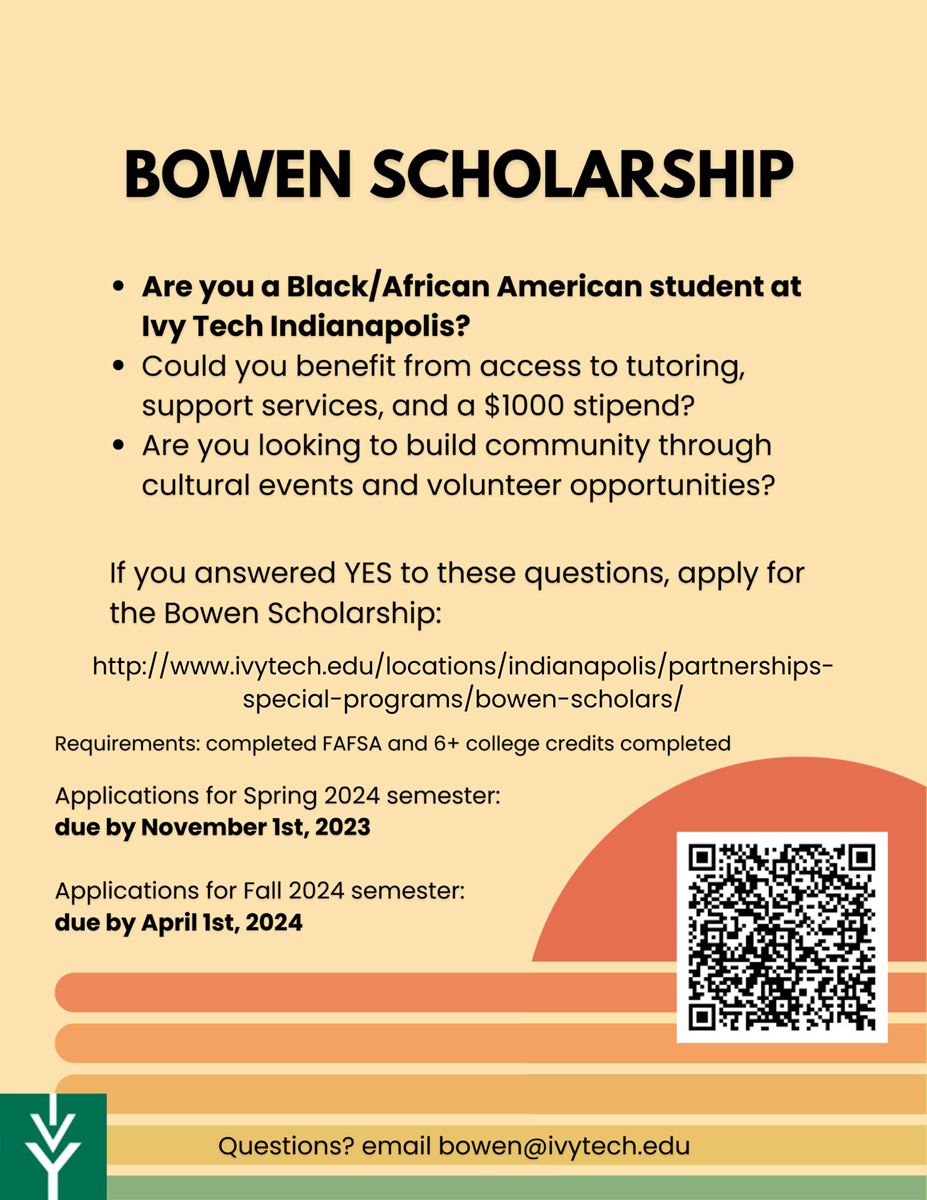 Bowen Scholarship