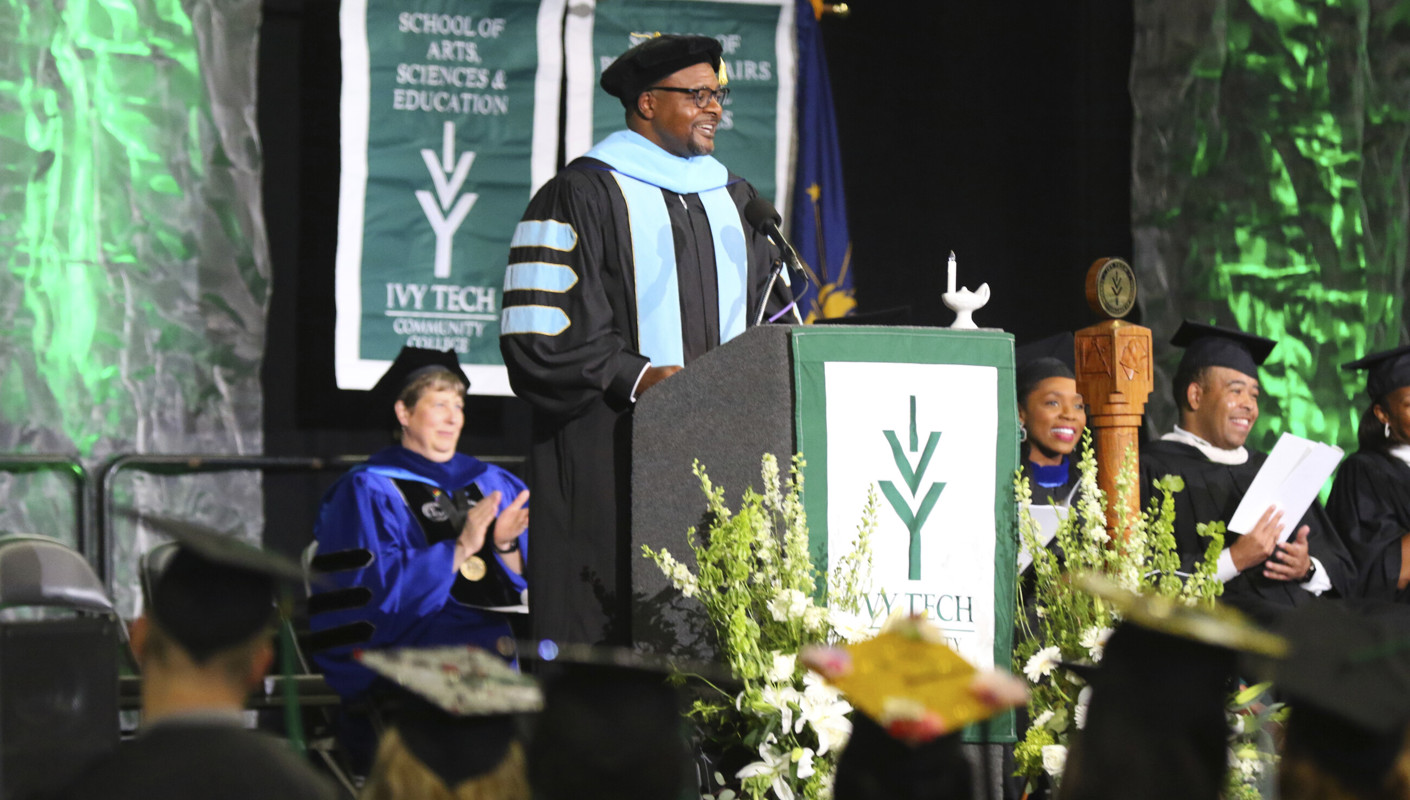 Ivy Tech Commencement 2025 Amandy Constancia
