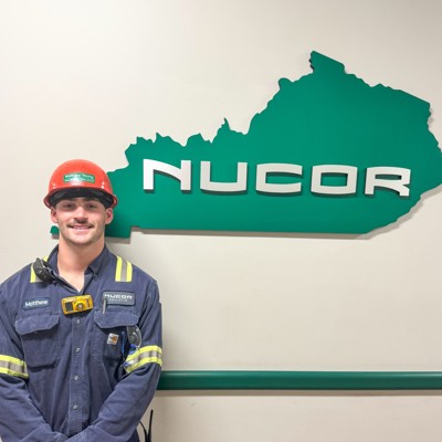 photo of Matthew Young | Nucor Mechanical Maintenance Intern