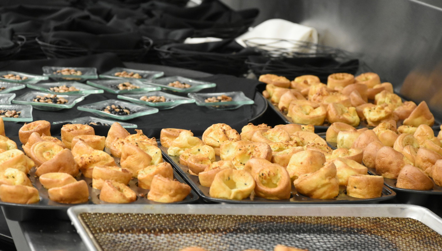 Food from the Barrett Fuller fundraiser