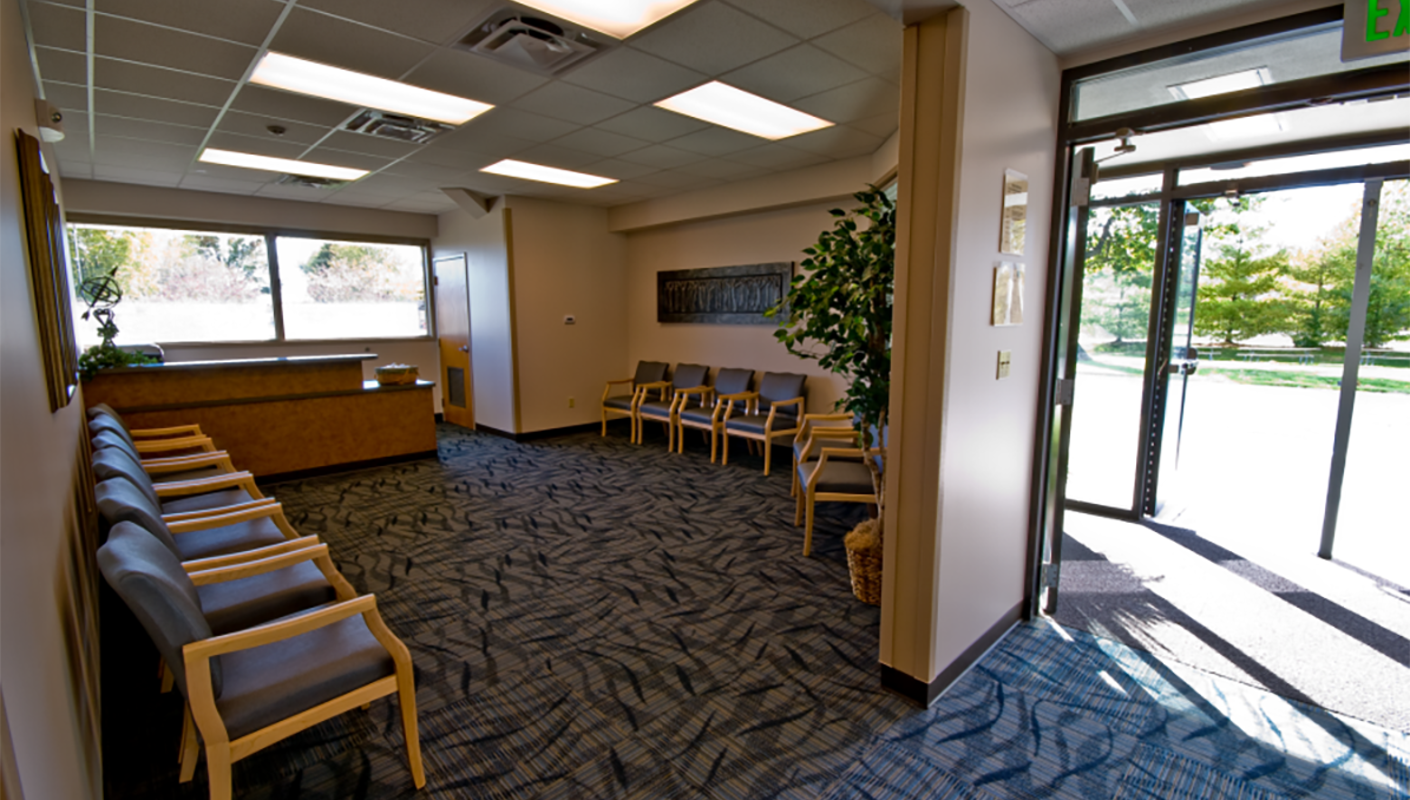 Real reception room