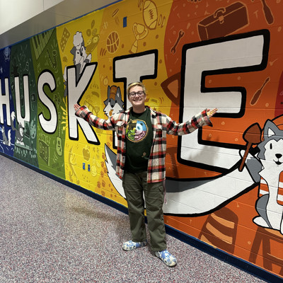 photo of Eli Evans | 2024 Visual Communications Grad